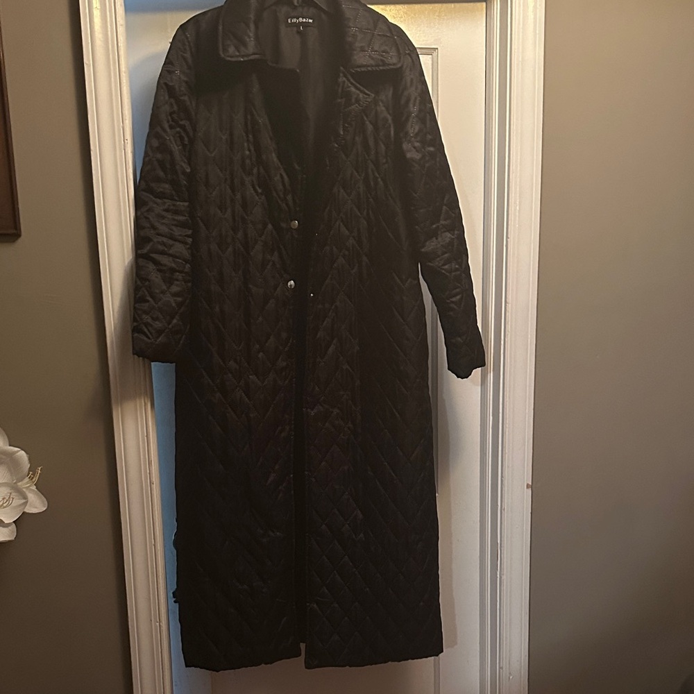 Calvin Klein Women's Quilted Black Puffer Jacket
